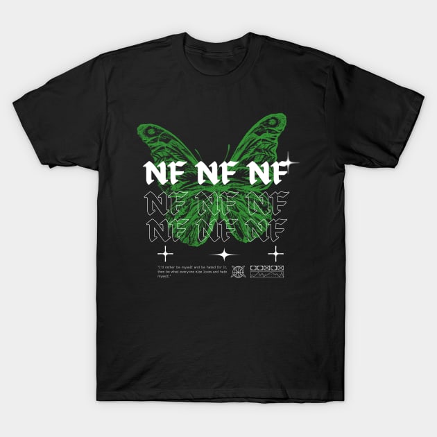Nf // Butterfly T-Shirt by Saint Maxima